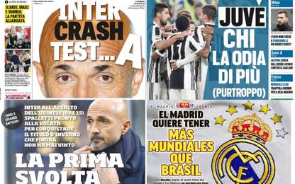 Inter, Milan e Real Madrid: rassegna stampa