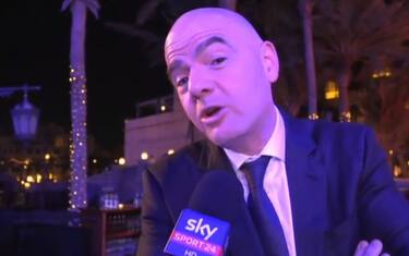 Infantino: "L'Italia lavori per tornare in alto"