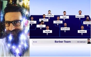Il club dei Moscardelli: la top 11 delle barbe