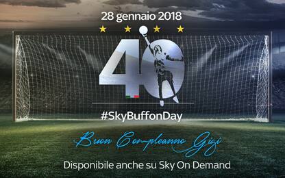 I 40 anni di Gigi: oggi è lo #SkyBuffonDay