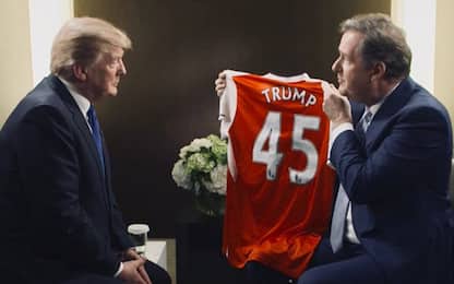 Donald Trump, futuro da allenatore dell'Arsenal?