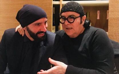 Monchi a cena con Renato Zero: "Un vero piacere"