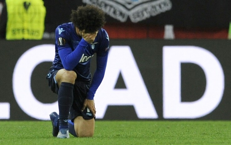 Felipe Anderson in ginocchio felipe anderson