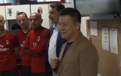 Il discorso di Li: "Milan, vinci la Coppa"