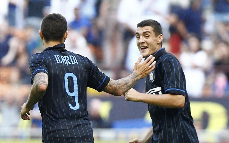 MAGLIA INTER THIRD 2014/15 Mateo Kovacic 10 Nike Taglia M Autentica Store  Rare EUR 145,00 - PicClick IT