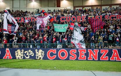 Cosenza, 750 tifosi rossoblù a San Benedetto