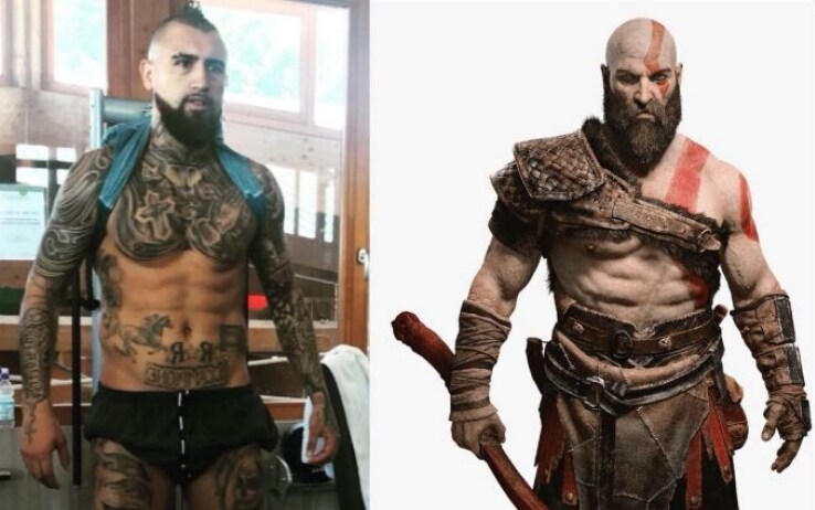 Bayern Monaco Vidal Paragonato A Kratos Di God Of War Sky Sport