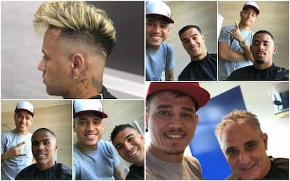 Il parrucchiere di Neymar rifà il look al Brasile