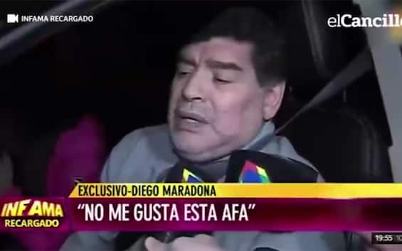 Argentina, Maradona estaba ebrio mientras conducía un auto: su entrevista se volvió viral