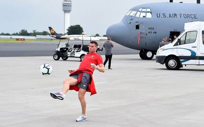 Aereo in ritardo? Il Liverpool gioca in pista