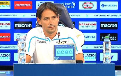 Inzaghi: "Luis Alberto out. Servirà la vera Lazio"