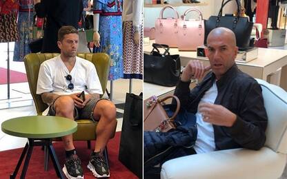 Papu come Zidane: shopping forzato con la moglie