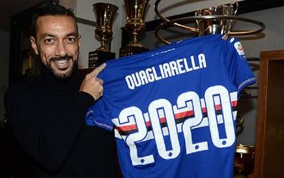 Sampdoria, Quagliarella rinnova fino al 2020