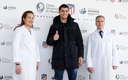Atletico, ecco Morata: visite mediche ok