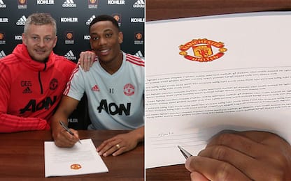 Martial firma il rinnovo, ma il contratto è falso!