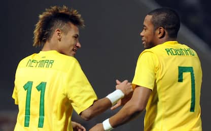 Batman e... Robinho: Neymar svela i suoi eroi
