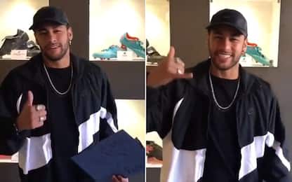 Neymar pranza da Zanetti: l'omaggio social. VIDEO