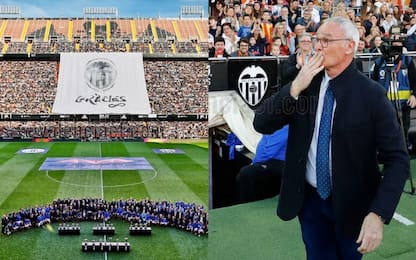 Valencia festeggia 100 anni, ovazione per Ranieri