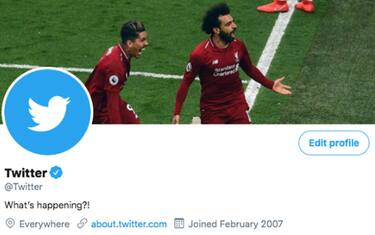Twitter, l'account cambia foto: c'è il Liverpool!