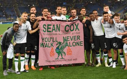 Sorriso Sean Cox: sarà al match Liverpool legends