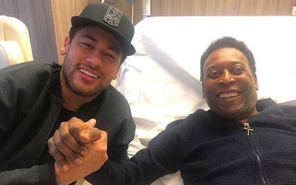 O'Ney fa visita a O'Rey: foto insieme in ospedale