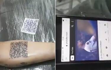 River, tifoso si tatua QR Code per rivedere gol