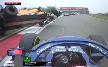 Incidente Norris-Kvyat: Lando ironizza. VIDEO