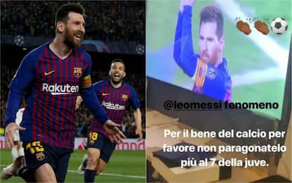 Balotelli esalta Messi: "Non paragonatelo a CR7"