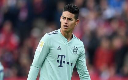 Il Bayern saluta James, non verrà riscattato