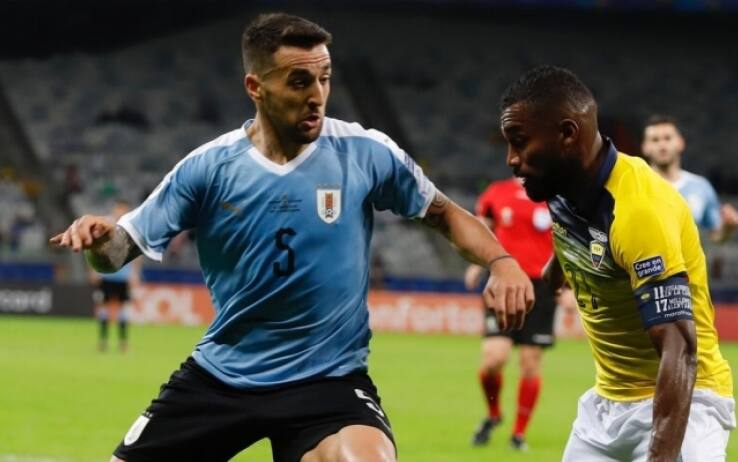 Vecino gol con l’Uruguay – VIDEO
