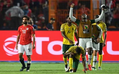 Coppa d'Africa, Egitto out: Salah in lacrime. FOTO