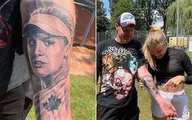 Pazzo della Bouchard: il tattoo è clamoroso. VIDEO