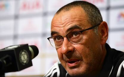 Sarri: "CR7 il più forte, gli altri 10 difendono"