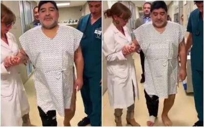 Maradona operato: "Ora cammino come a 15 anni"