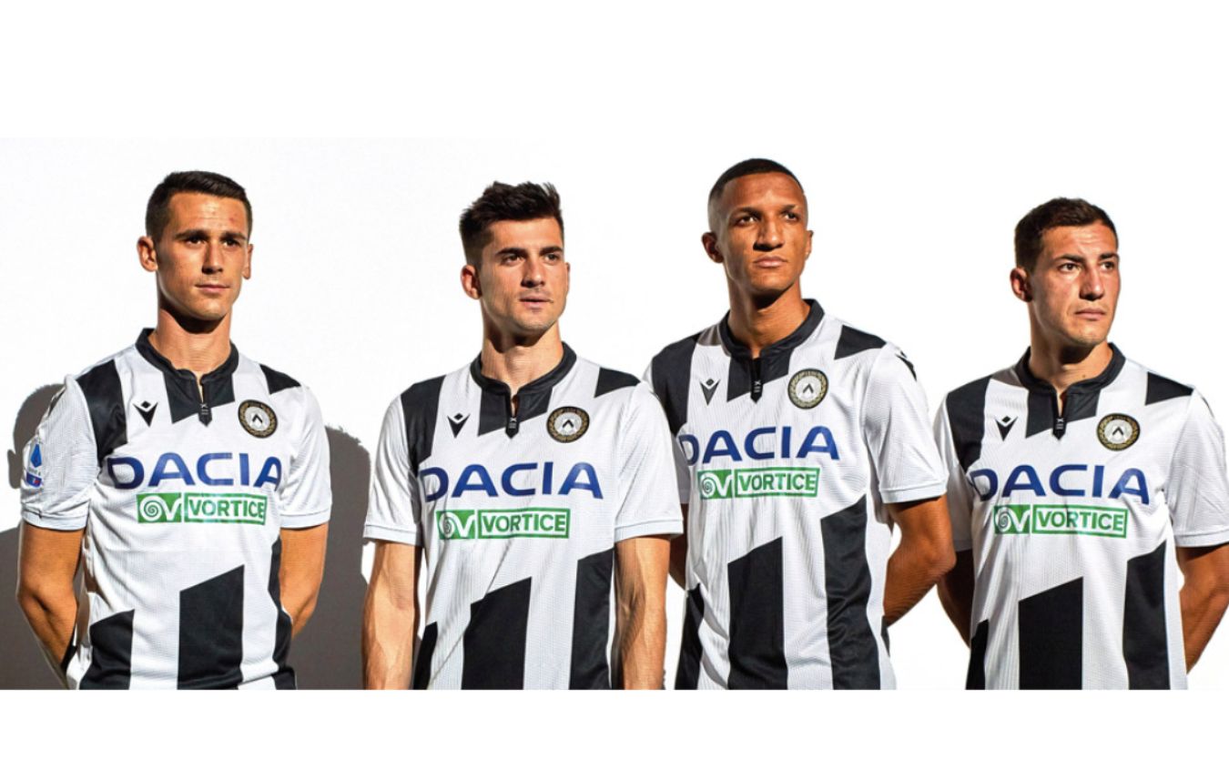 Inter, con l'Udinese in campo con la quarta maglia. Lenovo al posto di  Driver