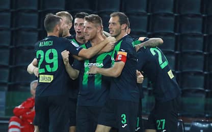 Il Pordenone fa festa con Barison: Spezia ko 1-0