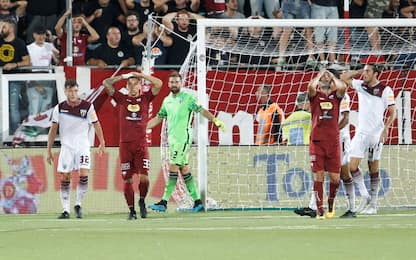 Trapani-Salernitana 0-1: decide Kiyine su rigore