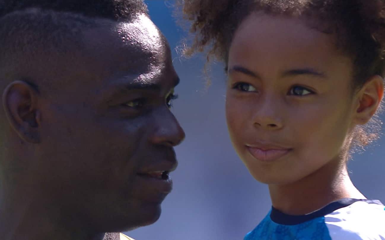 NapoliBrescia, Balotelli in campo al San