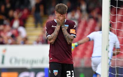 Salernitana, che beffa al 95'. Colpo Cittadella