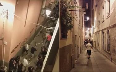Scontri dopo Cagliari-Pogon: 6 arresti. VIDEO