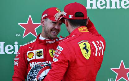 Suzuka, pazzesca Ferrari: pole Vettel, Leclerc 2°