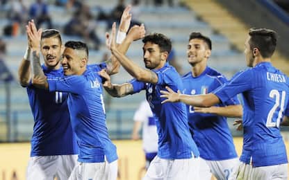 Amichevole, l'Italia strapazza San Marino: 8-0