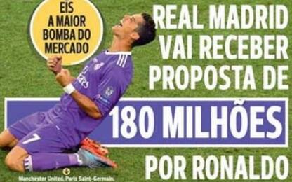 A Bola: pronta offerta di 180 milioni per Ronaldo