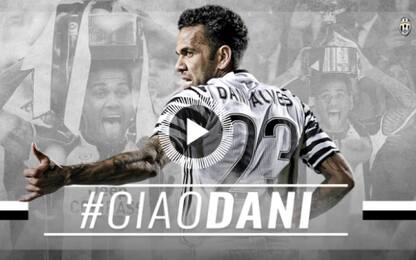 Juventus, ufficiale la rescissione di Dani Alves