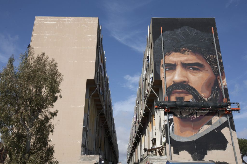 Murales di Maradona (Getty)