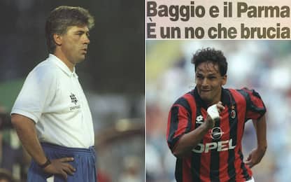 Robi Baggio al Parma: ma Ancelotti disse di no