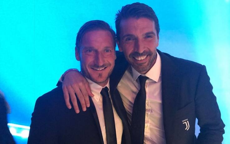 Totti, lettera a Buffon: 'Rivivo le sensazioni di un anno fa ...