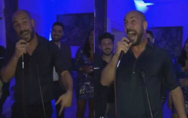 Reina, che show: canta 'Un giorno all'improvviso'