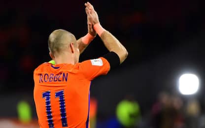 Olanda, Robben dice addio agli Orange