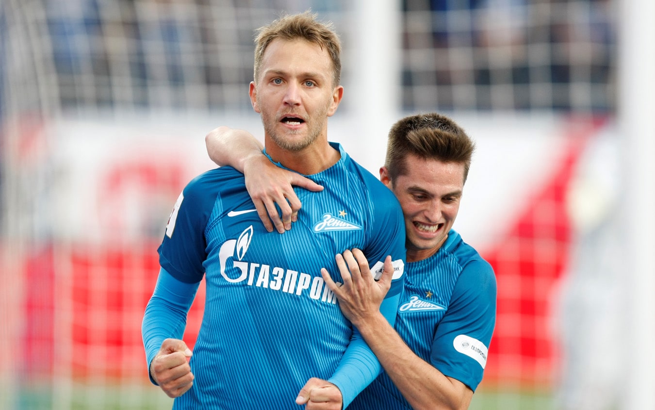Il giocatore dello Zenit Criscito, foto Getty Il giocatore dello Zenit Criscito, foto Getty